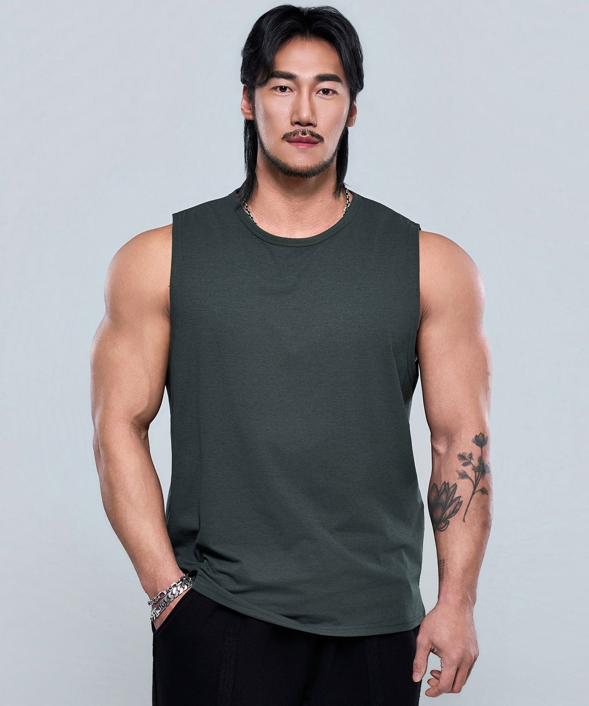 피지컬가먼츠(PHYSICAL GARMENTS) [2PACK]P2621 소로나 데일리 나시 [4COLOR]