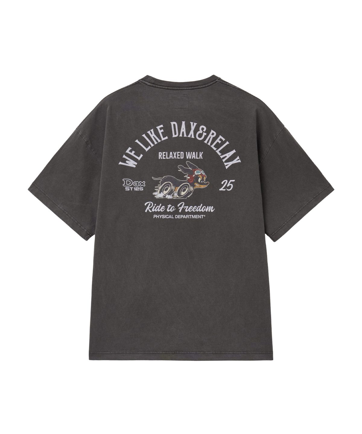 핍스 모터사이클(PHYPS MOTORCYCLE) DAX 125 Short Sleeve Charcoal