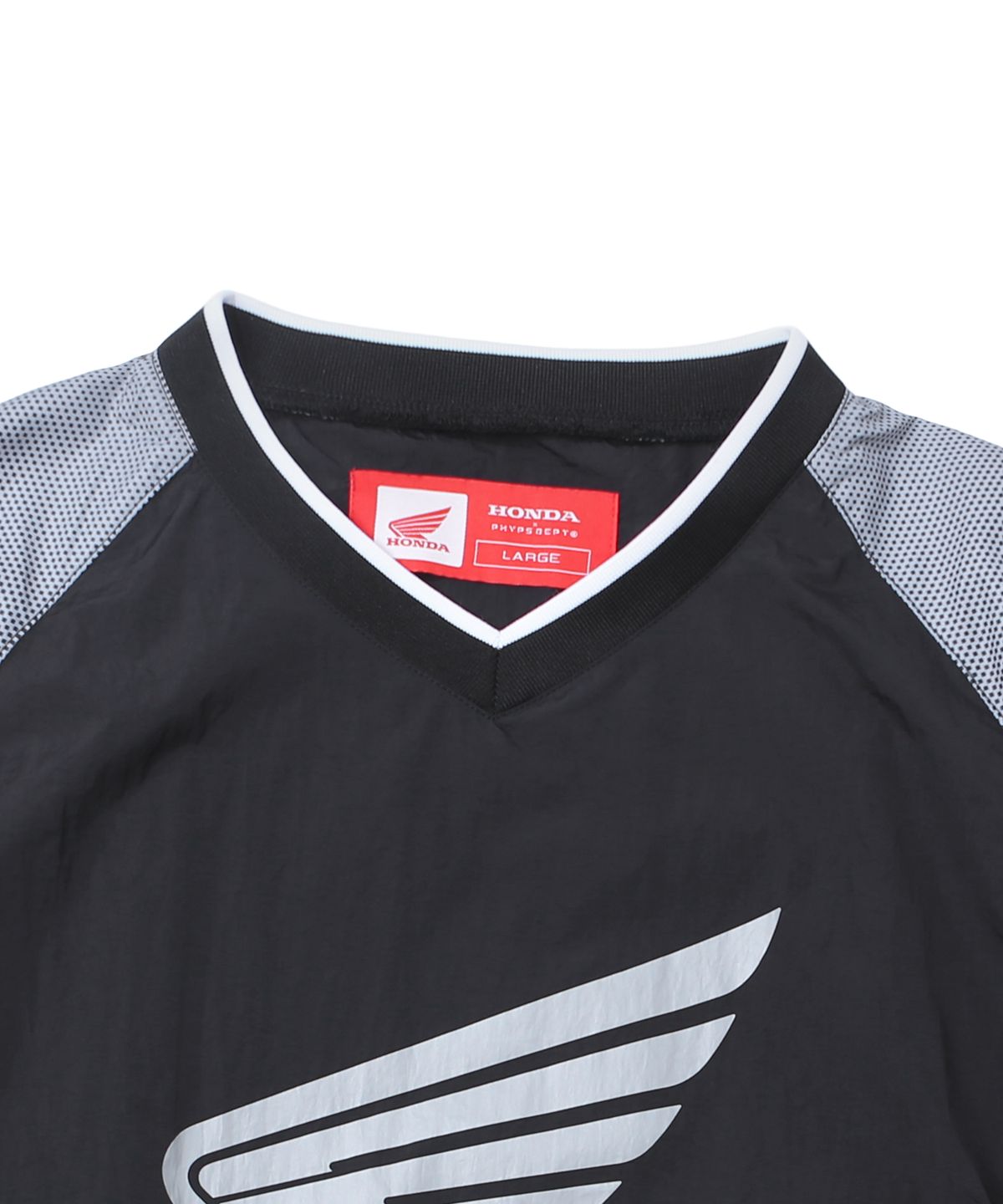 핍스 모터사이클(PHYPS MOTORCYCLE) Speed Track Nylon T-Shirt Solid Black