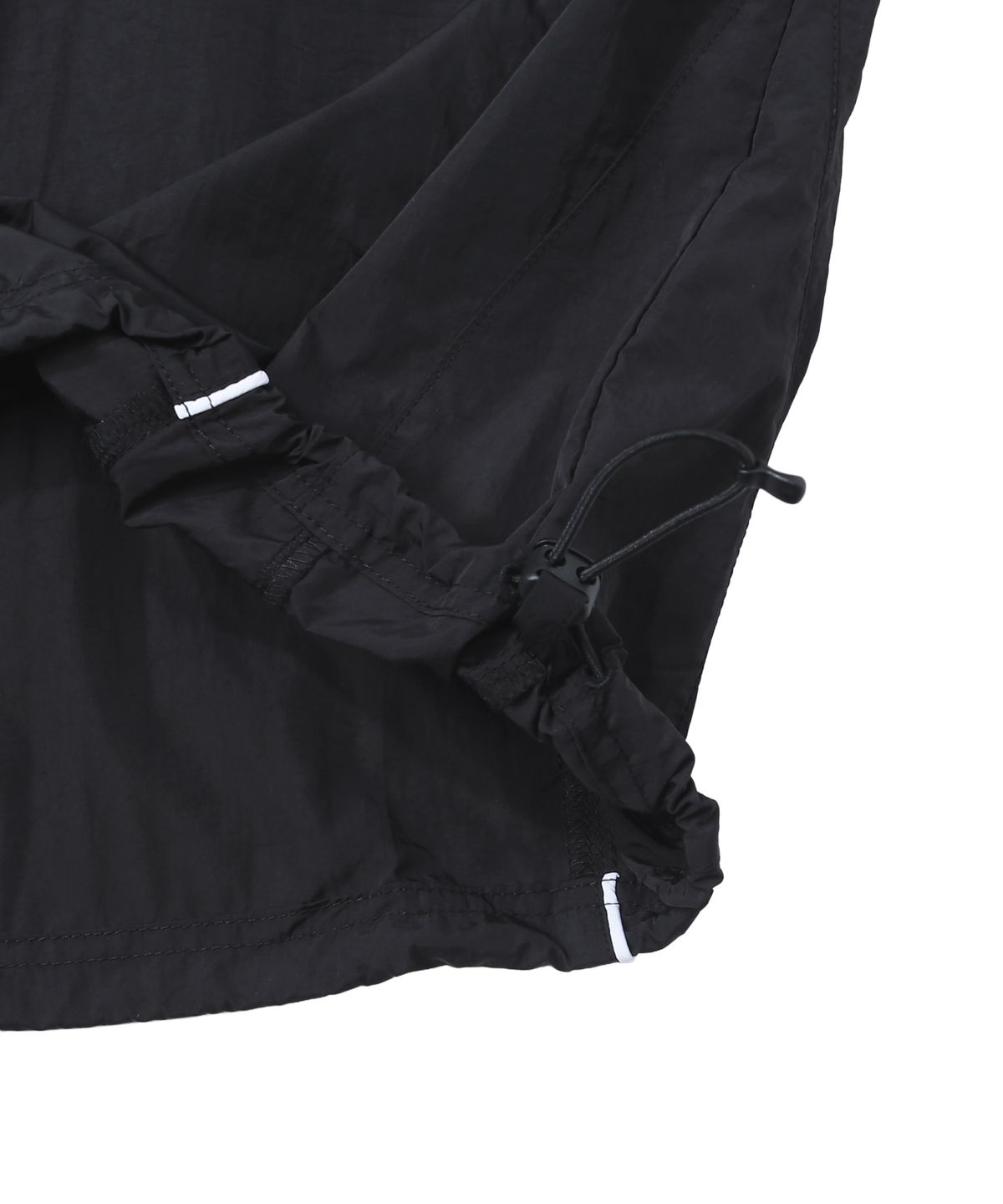 핍스 모터사이클(PHYPS MOTORCYCLE) Speed Track Nylon T-Shirt Solid Black