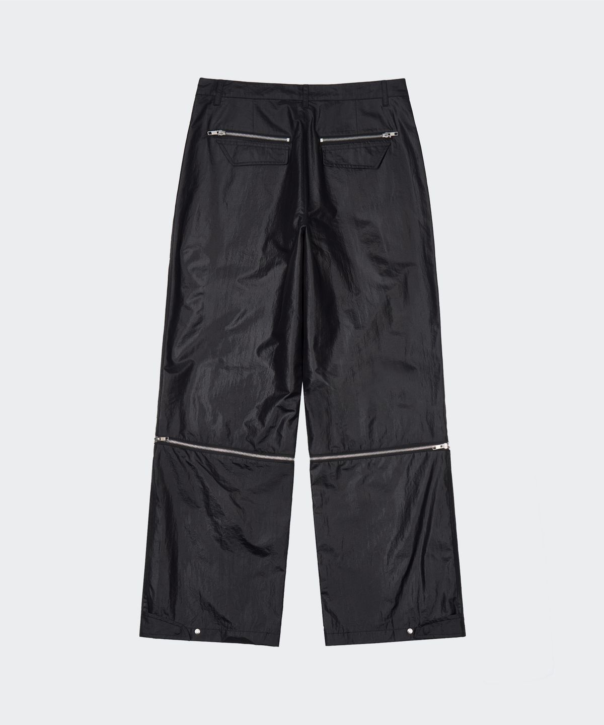 유지(YUJI) TECH ZIP PANTS BLACK