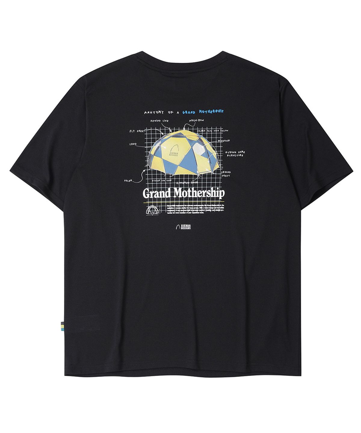 시에라디자인(SIERRA DESIGNS) 그랜드마더십(GRANDMOTHERSHIP) 위크라이트 숏슬리브 BLACK