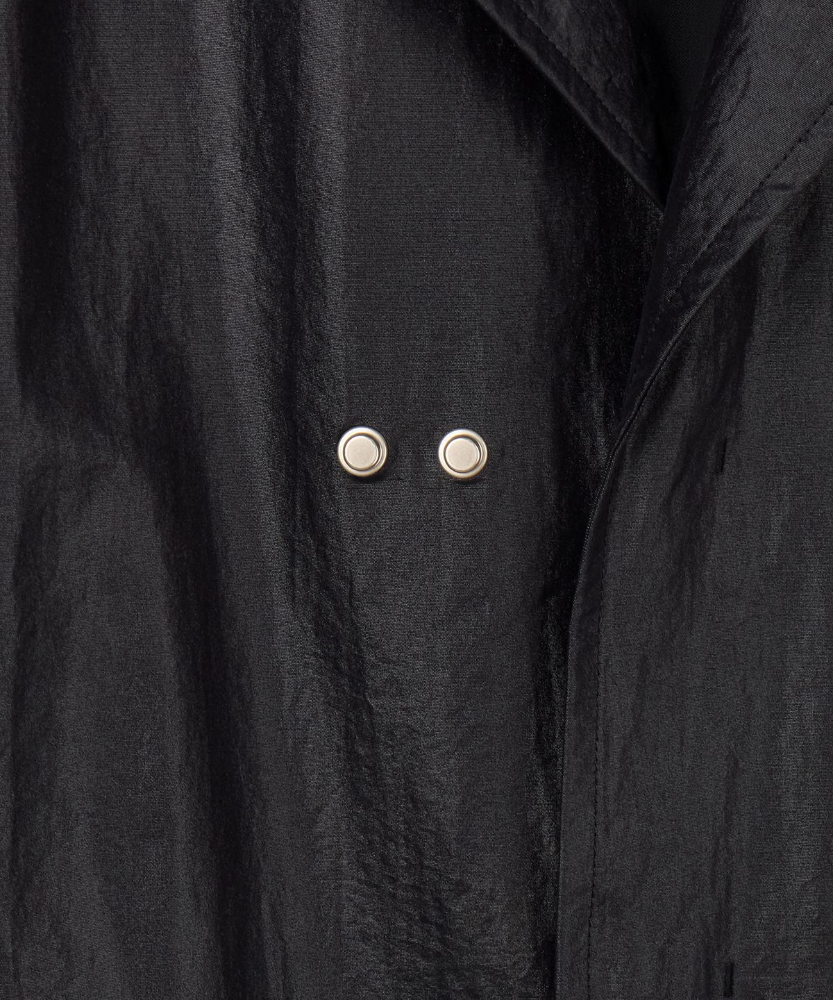 유지(YUJI) TECH ZIP BLAZER BLACK