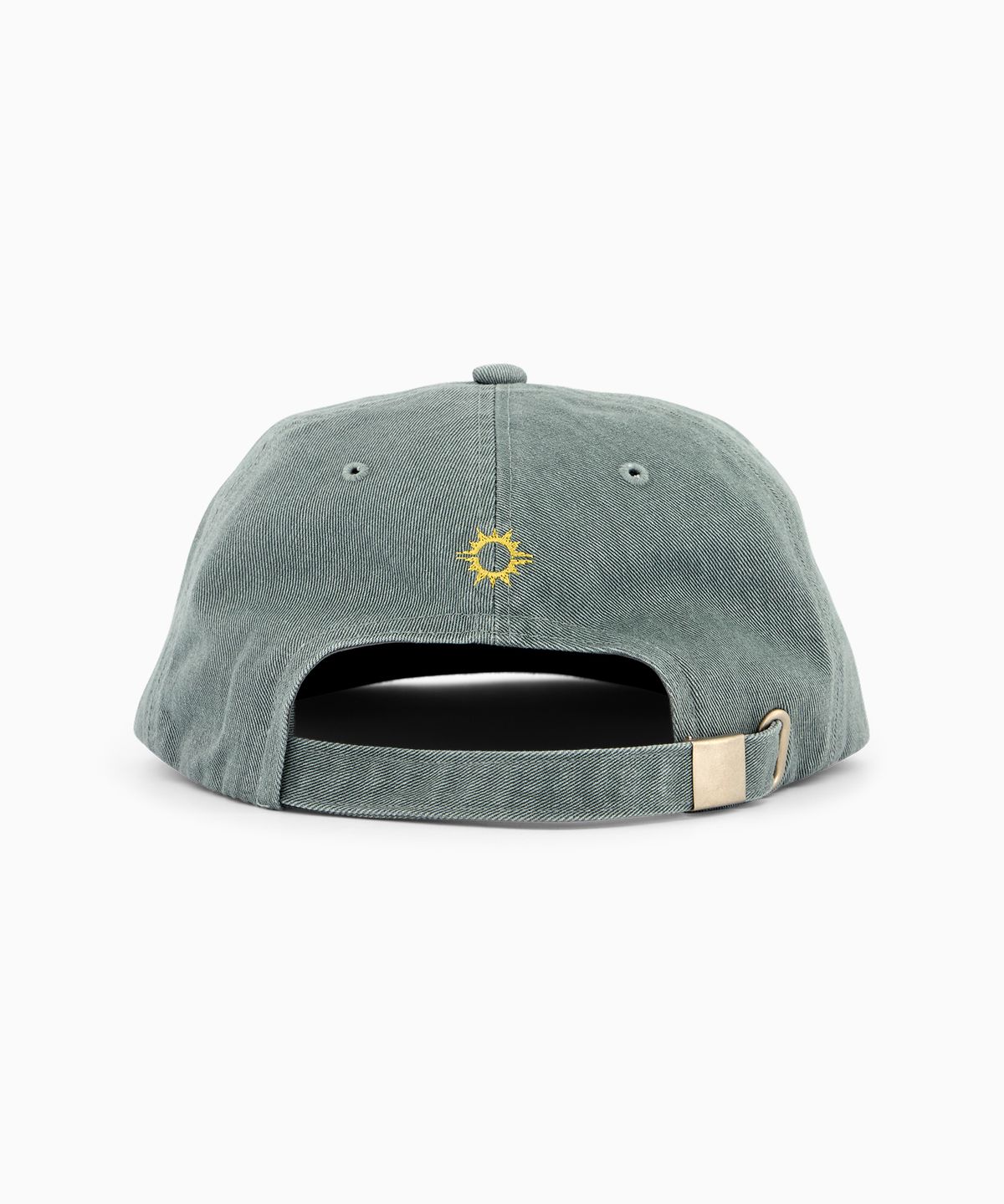 헬로 선라이즈(HELLO SUNRISE) Washed Two Tone Logo 6Panel Cap_Khaki
