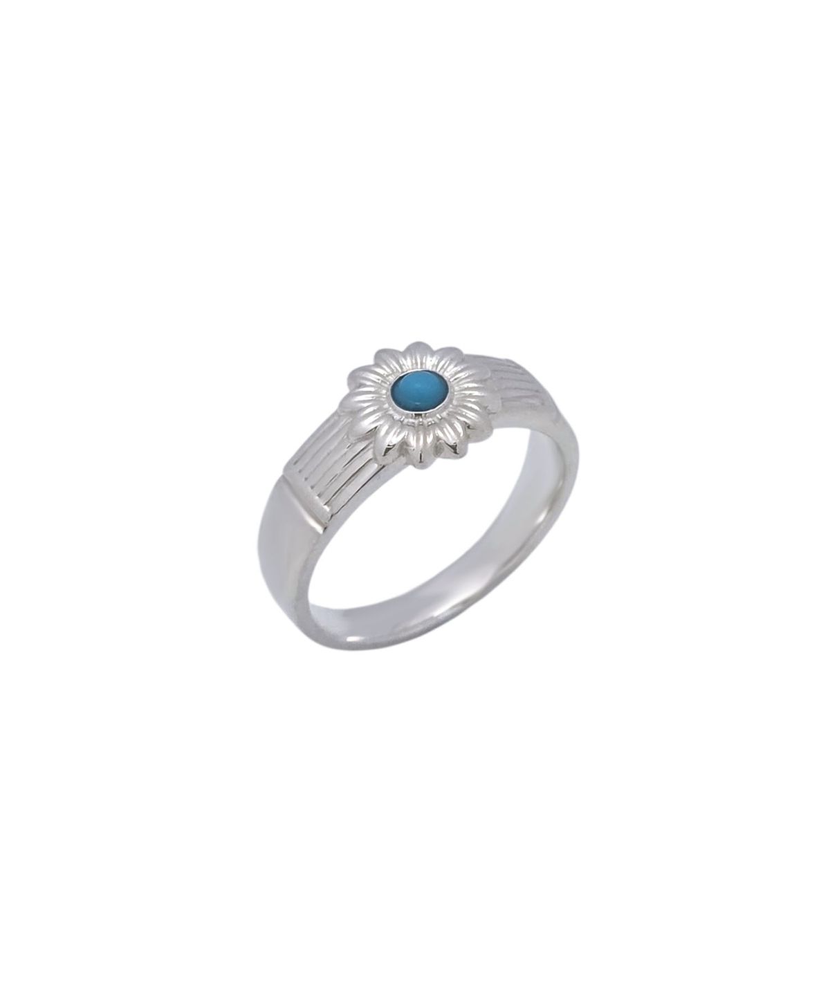 에이지47(AG47) M.C-R-18 Sky Blue Flower Ring