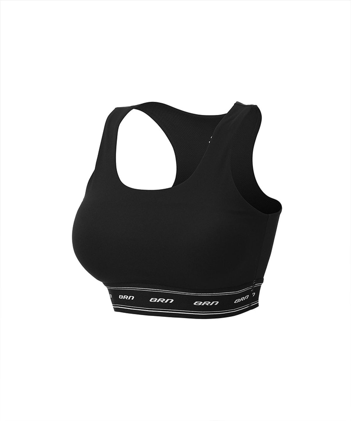 본투윈(BORN TO WIN) W DOUBLE LINE BAND BRA TOP [BLACK]