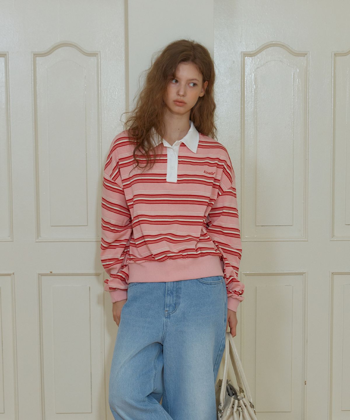 아노에틱(ANOETIC) ANC COTTON CANDY SWEATSHIRT_PINK