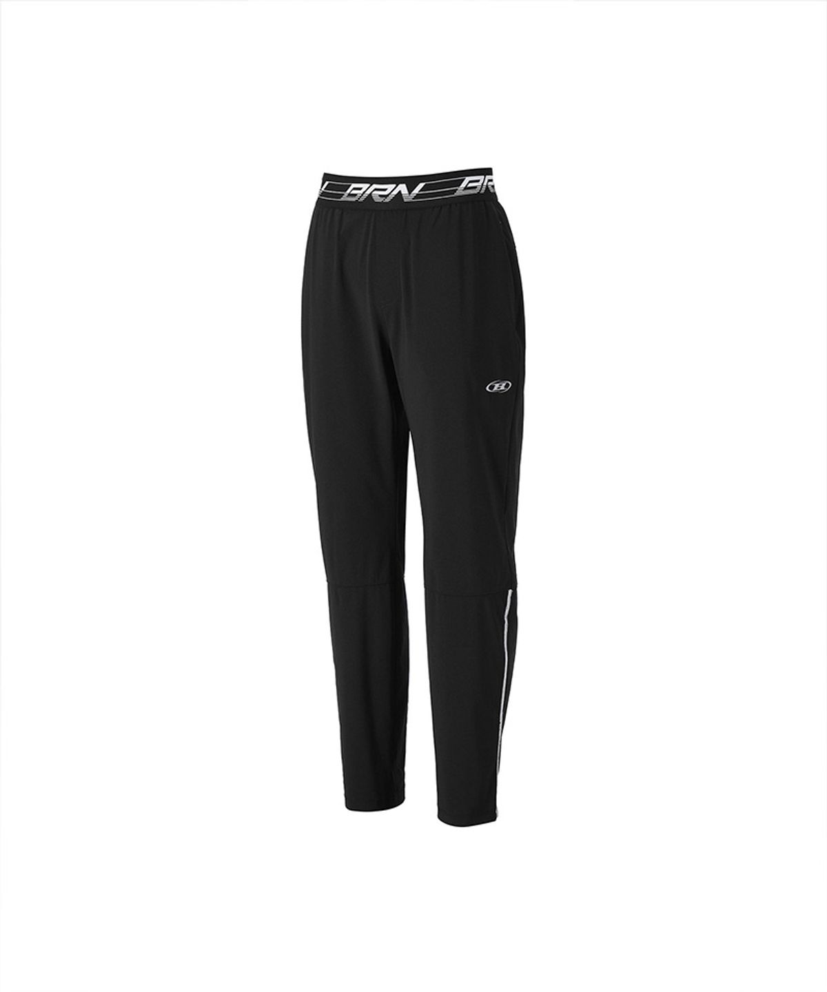 본투윈(BORN TO WIN) BRN LOGO BAND TECH FORM PANTS [BLACK]