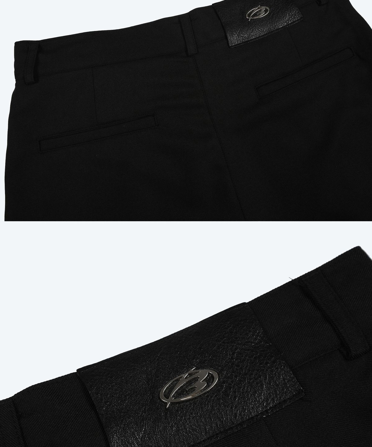 모어댄블랙(MORE THAN BLACK) LOGO MICRO SHORTS