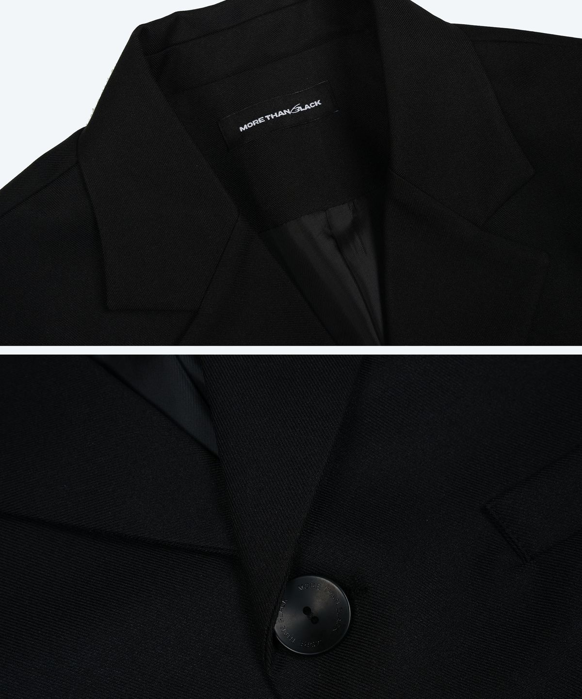 모어댄블랙(MORE THAN BLACK) LOGO DADDY JACKET TIE SET