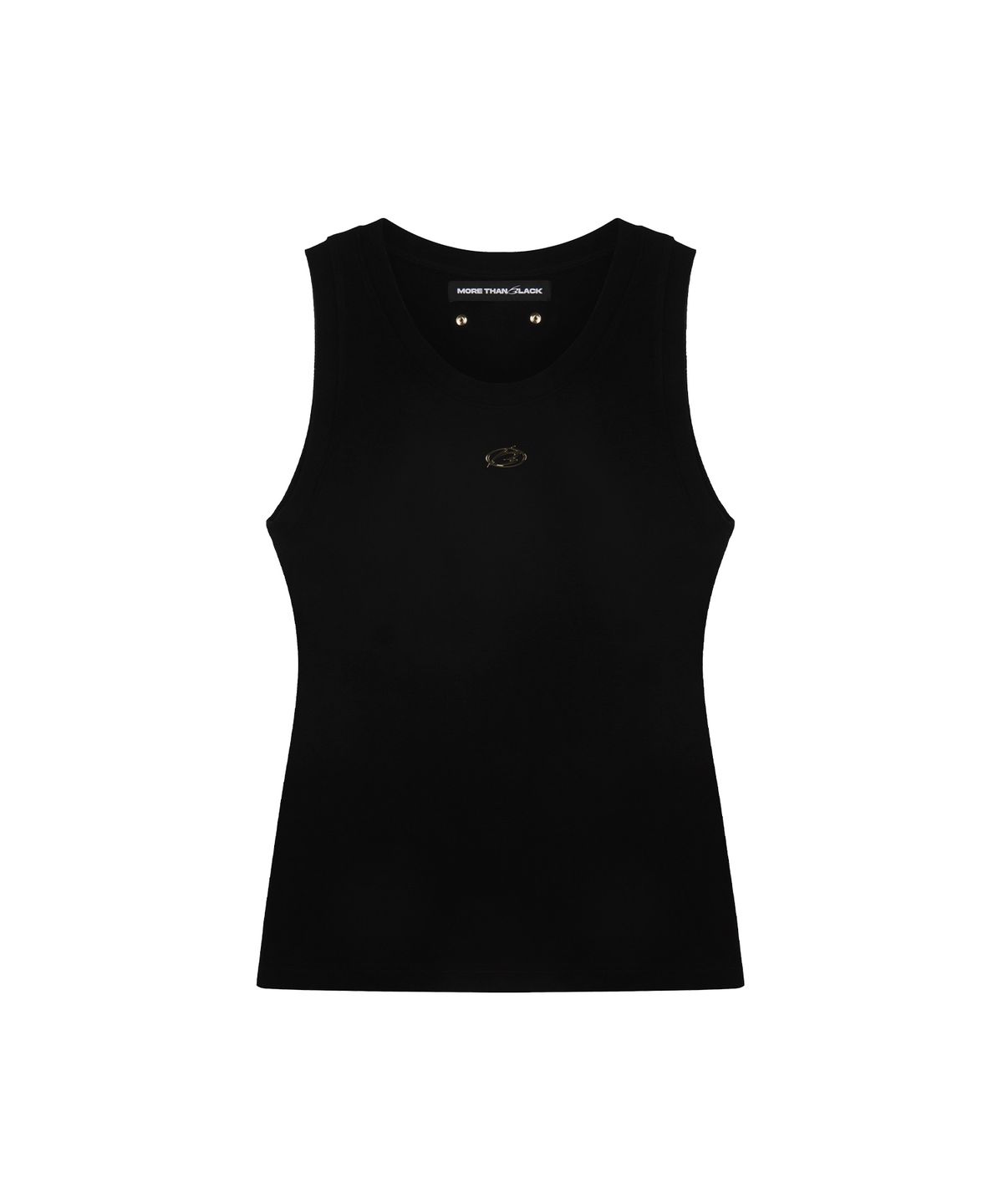 모어댄블랙(MORE THAN BLACK) LOGO SLEEVELESS
