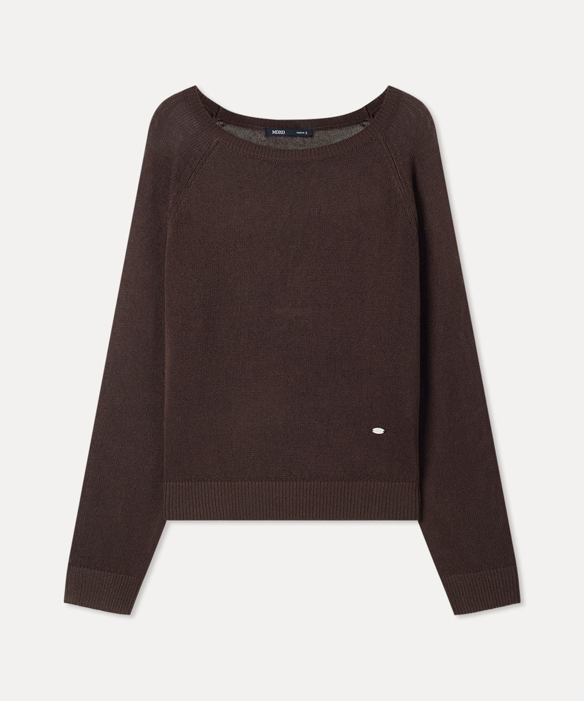 미쏘(MIXXO) [에센셜] 린넨 시스루 긴팔 니트_MIWKAG520T