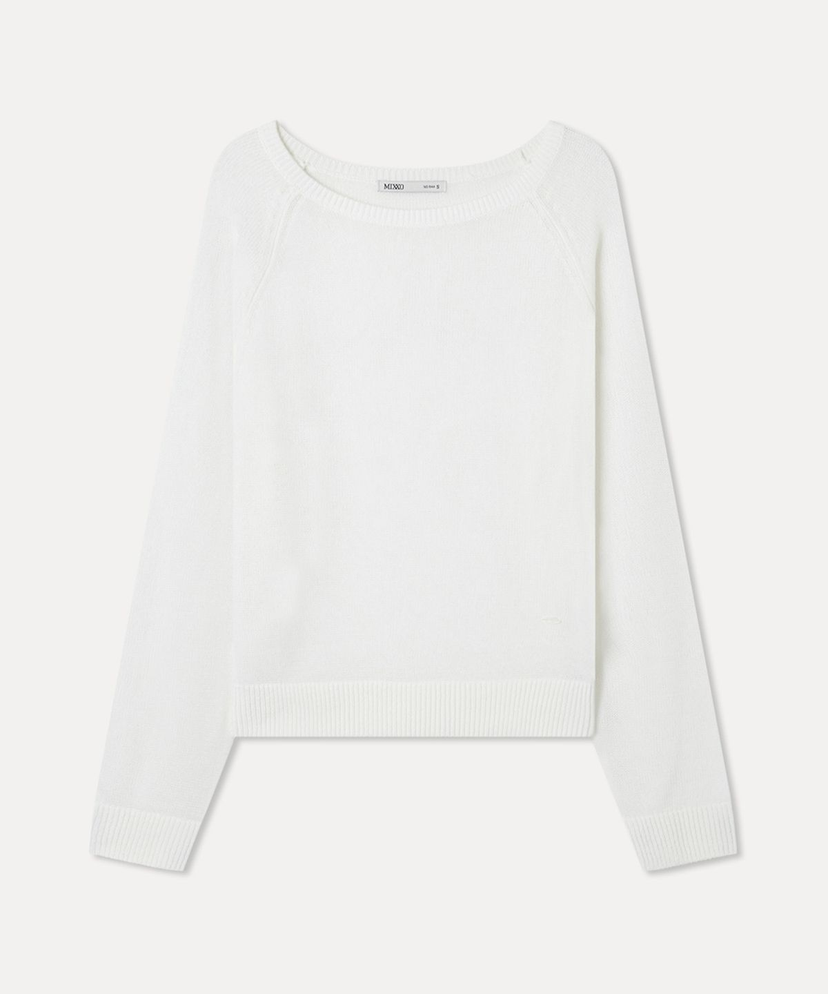 미쏘(MIXXO) [에센셜] 린넨 시스루 긴팔 니트_MIWKAG520T