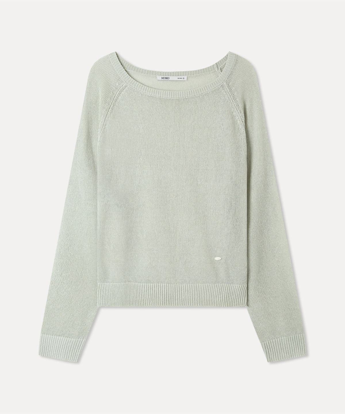 미쏘(MIXXO) [에센셜] 린넨 시스루 긴팔 니트_MIWKAG520T