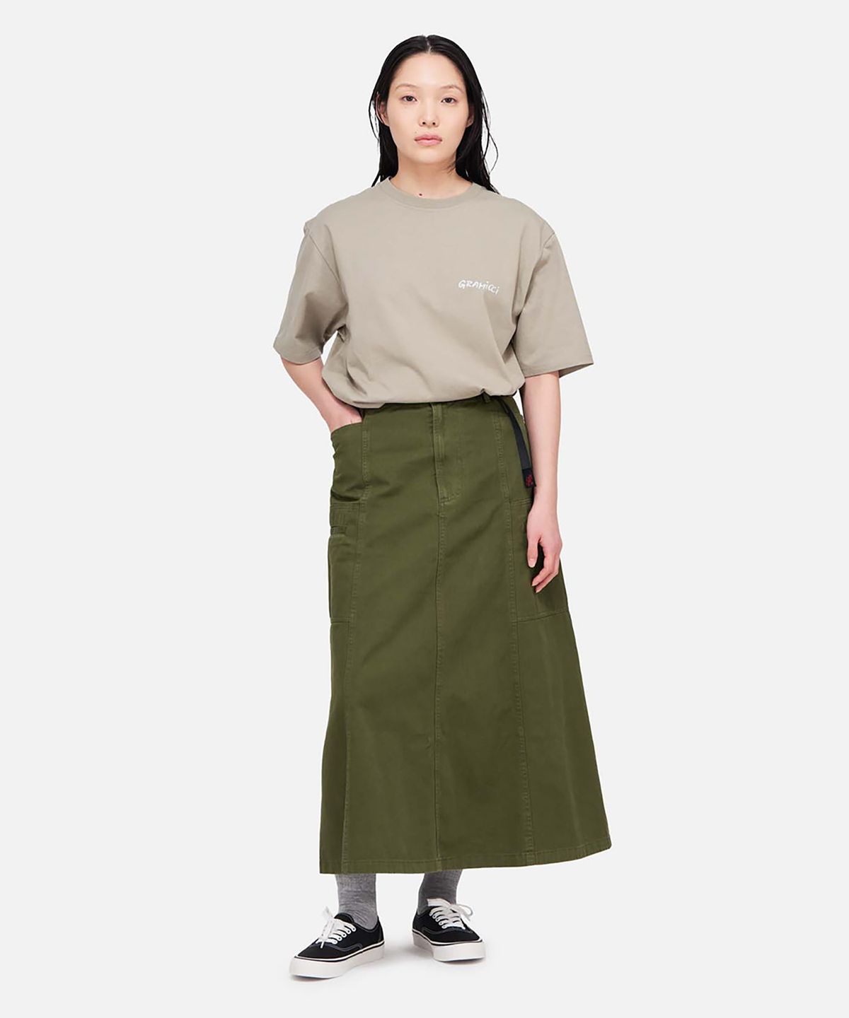 그라미치(GRAMICCI) GEARED UP 티셔츠 Khaki