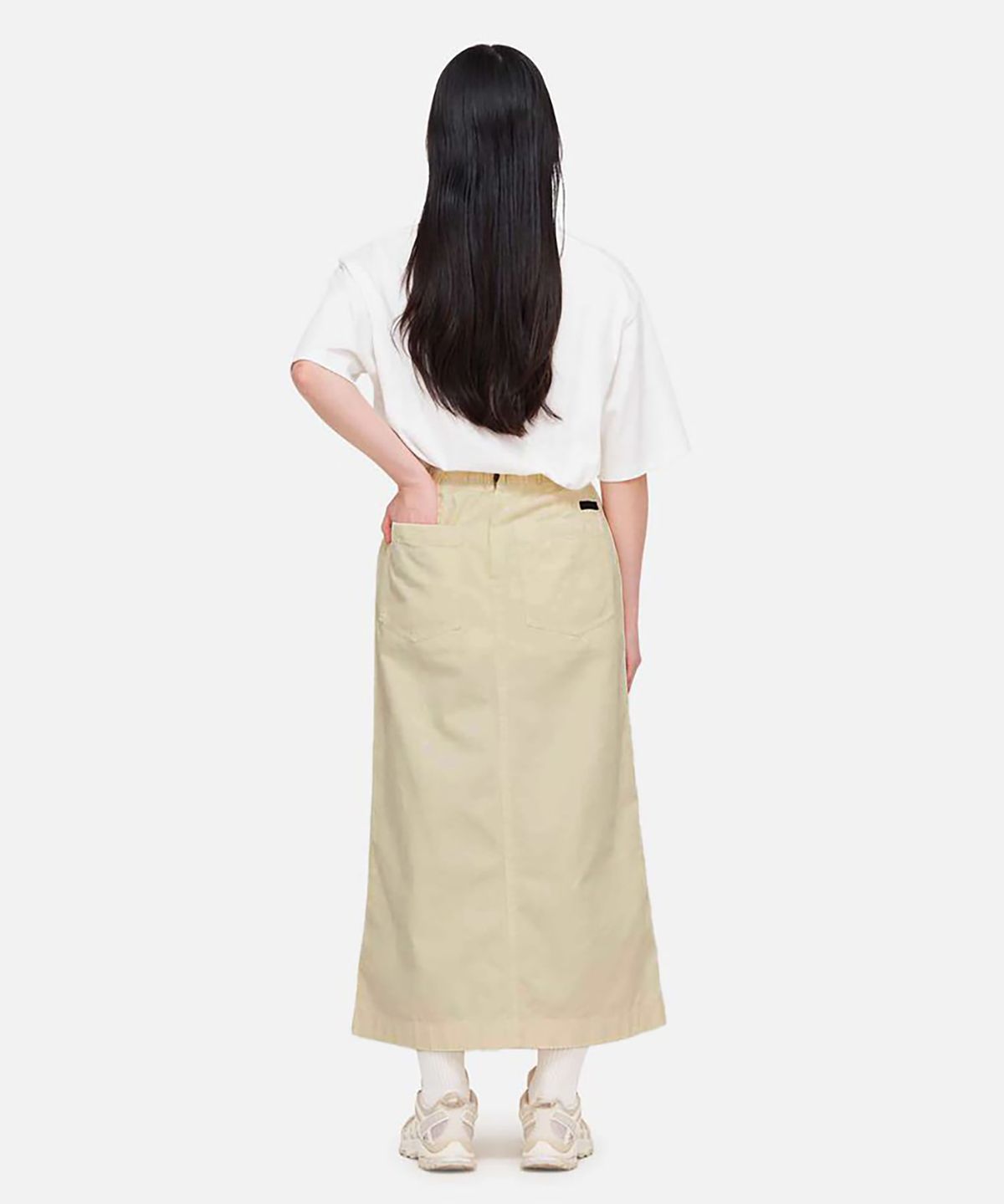 그라미치(GRAMICCI) 우먼스 베이커 롱 스커트 Lemon