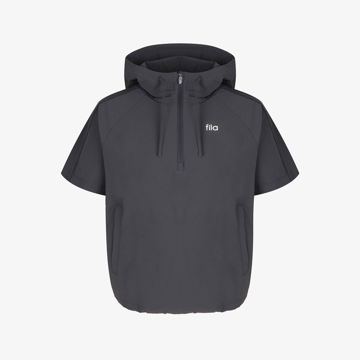 휠라(FILA) Coldwave+ 쿨링 우븐 스트레치 아노락 반팔(FS262JK02F005006)