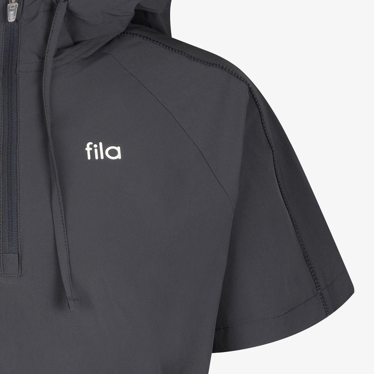 휠라(FILA) Coldwave+ 쿨링 우븐 스트레치 아노락 반팔(FS262JK02F005006)
