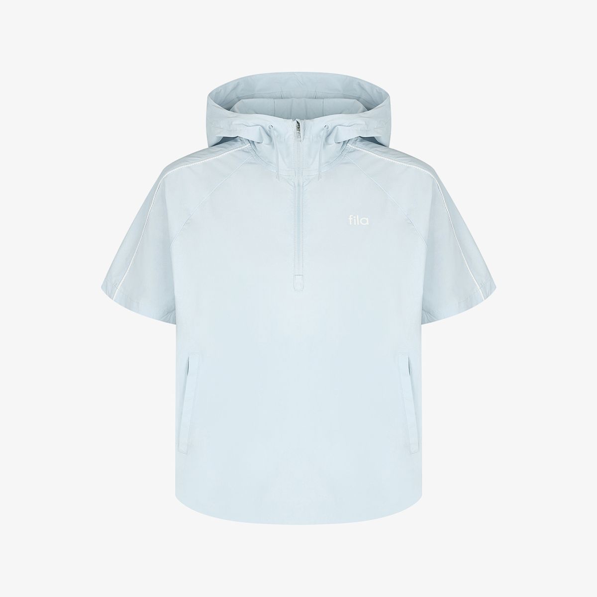휠라(FILA) Coldwave+ 쿨링 우븐 스트레치 아노락 반팔(FS262JK02F005442)
