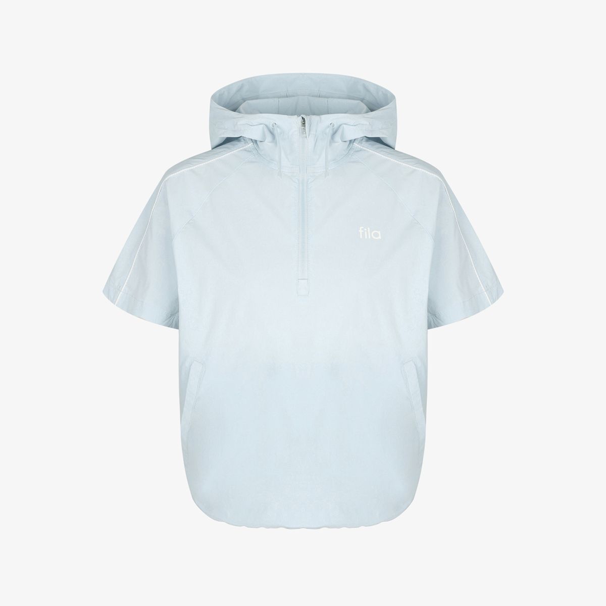 휠라(FILA) Coldwave+ 쿨링 우븐 스트레치 아노락 반팔(FS262JK02F005442)