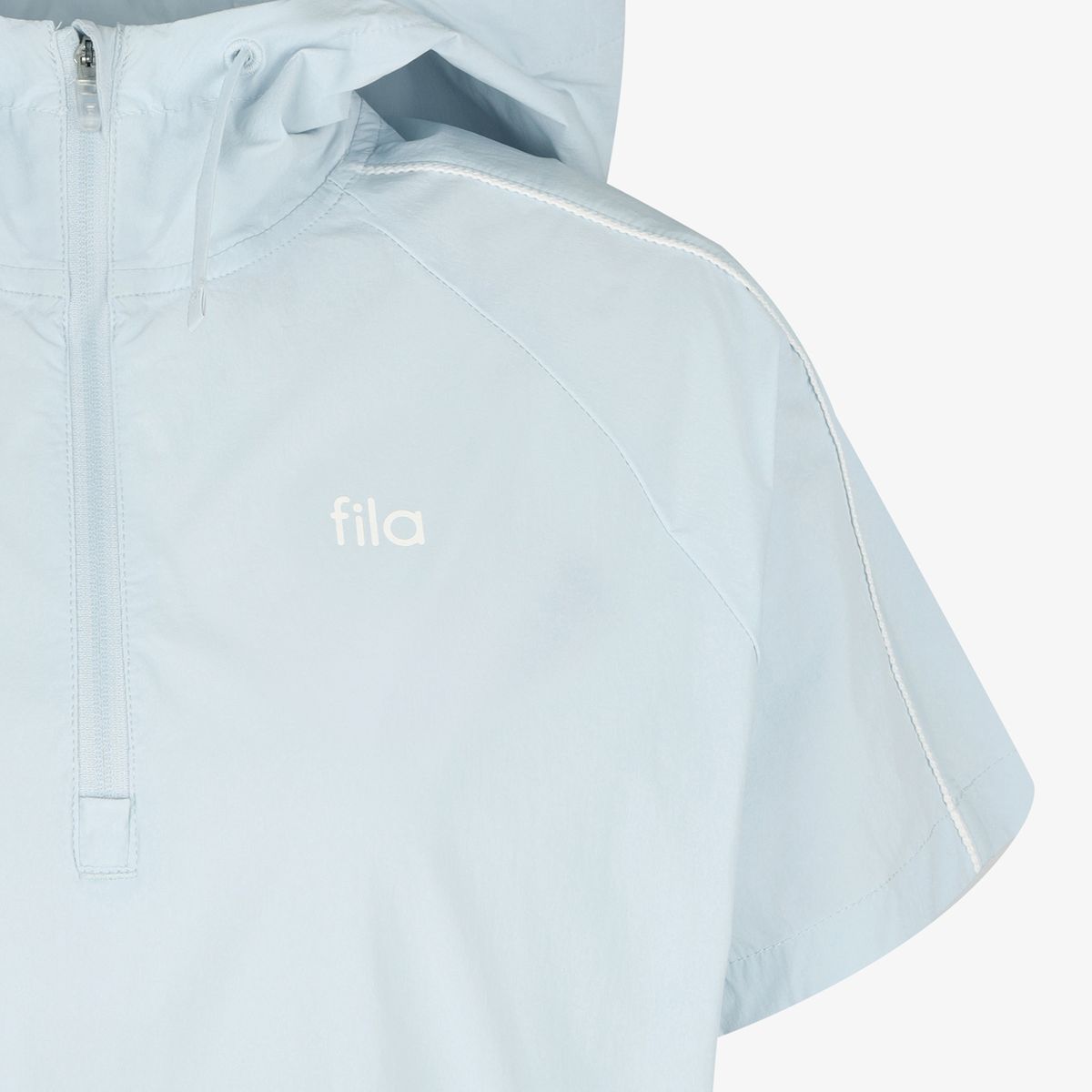 휠라(FILA) Coldwave+ 쿨링 우븐 스트레치 아노락 반팔(FS262JK02F005442)