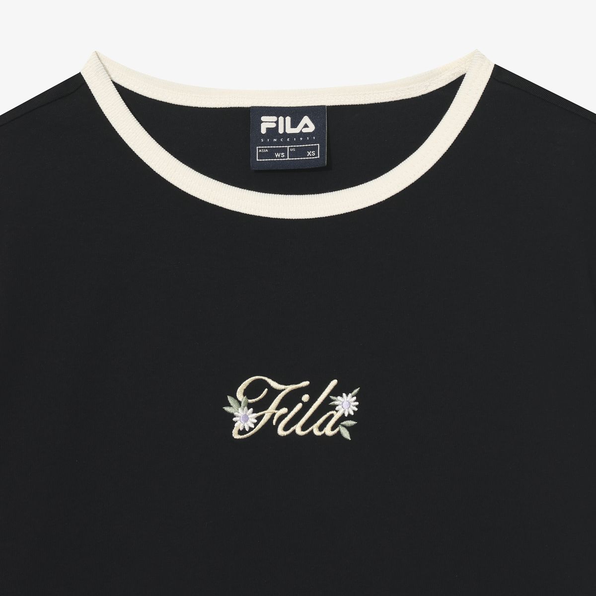 휠라(FILA) Coldwave+ 링거 변형로고 반팔티(FS262RS01F005001)