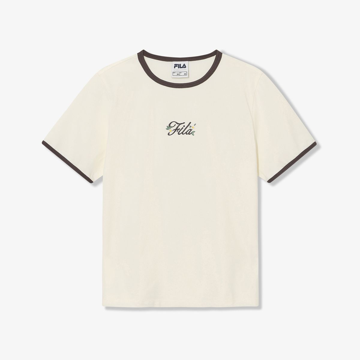 휠라(FILA) Coldwave+ 링거 변형로고 반팔티(FS262RS01F005175)