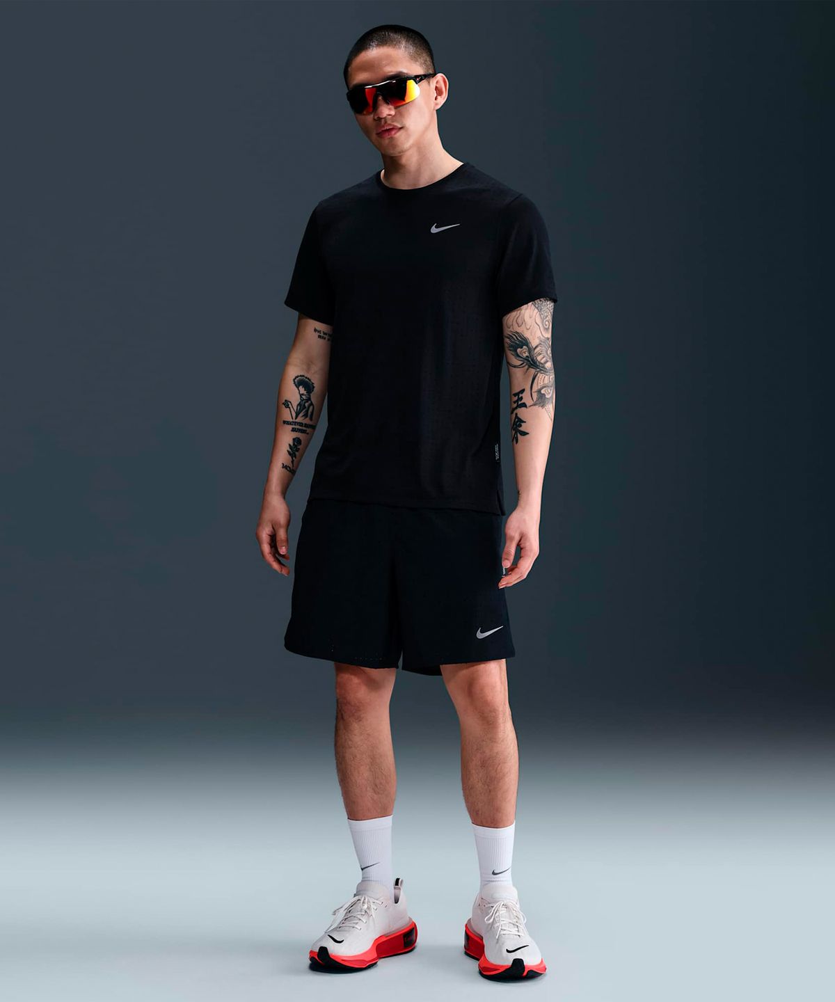 나이키(NIKE) 마일러 브리드 드라이 핏 반소매 러닝 탑 M - 블랙 / HJ4182-010