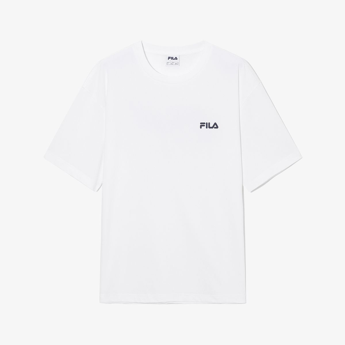 휠라(FILA) Drywave 빅리니어 레터링 반팔티(FS262RS01X021191)
