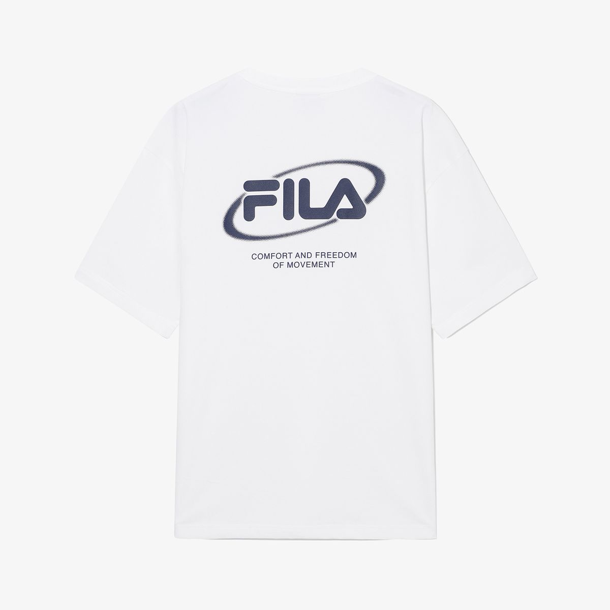 휠라(FILA) Drywave 빅리니어 레터링 반팔티(FS262RS01X021191)