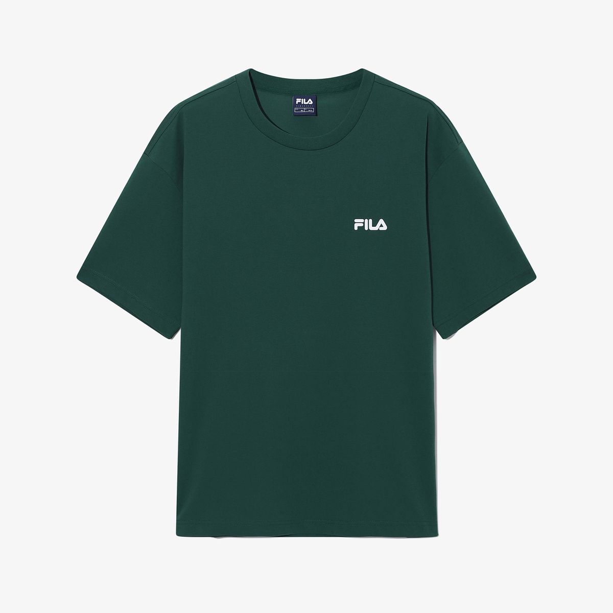휠라(FILA) Drywave 빅리니어 레터링 반팔티(FS262RS01X021380)