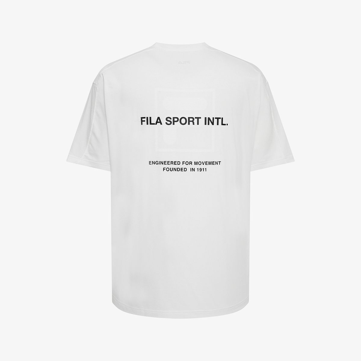 휠라(FILA) Drywave 등판 그래픽 기능성 반팔티(FS262RS02X004191)
