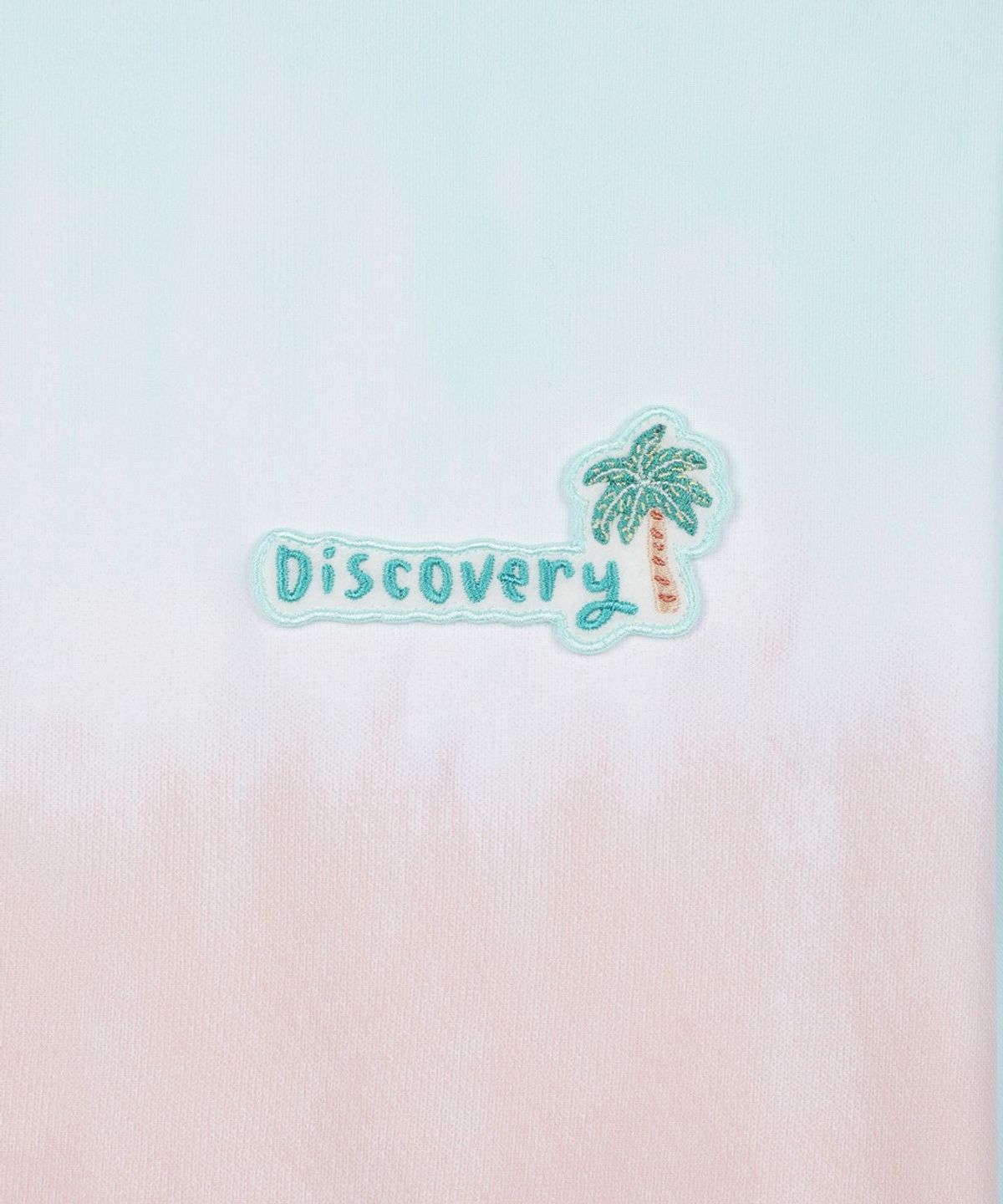 디스커버리 키즈(DISCOVERY KIDS) 키즈 핫썸머 다잉프린트 반팔티셔츠 (AQUA BLUE)