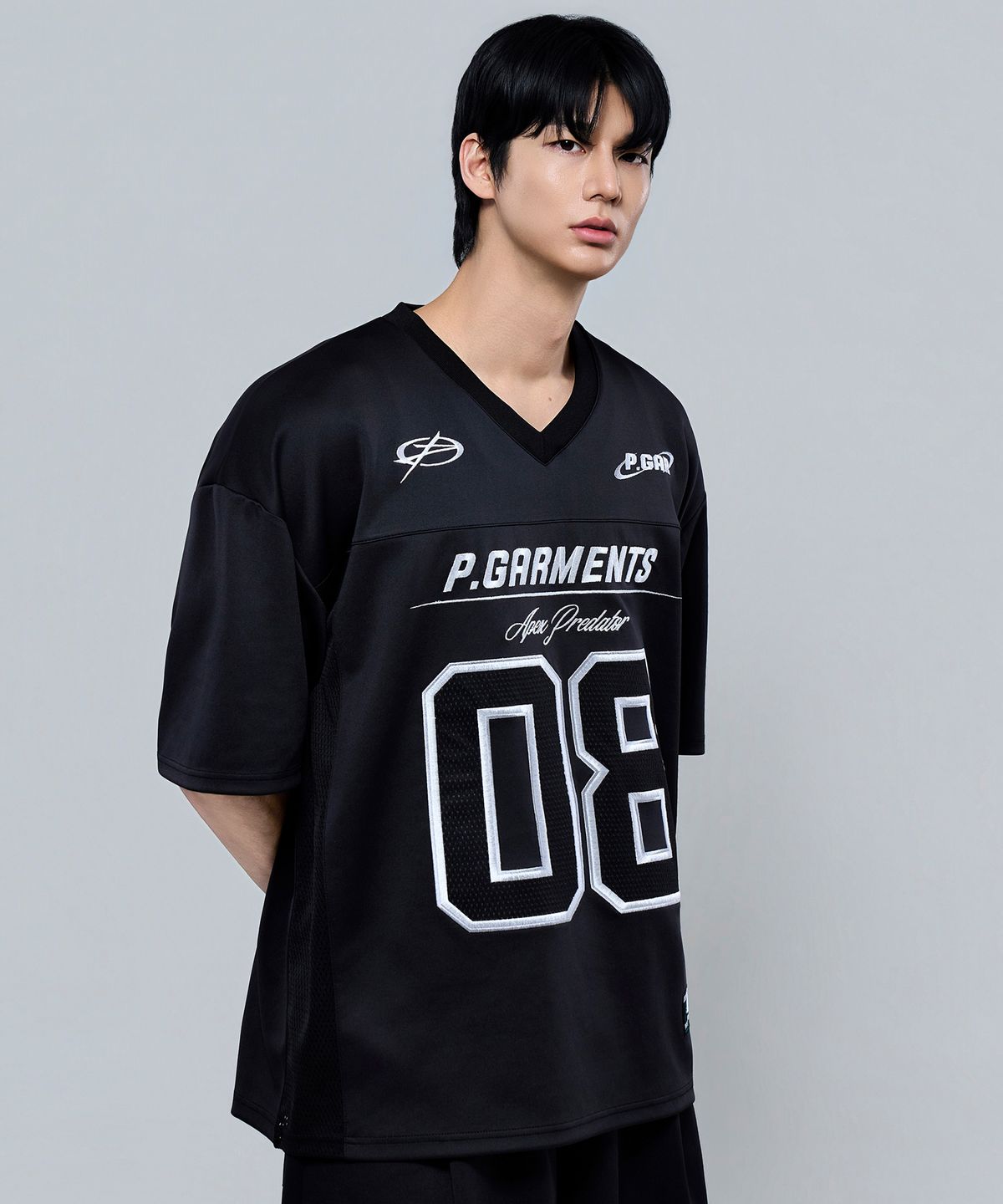피지컬가먼츠(PHYSICAL GARMENTS) P2630 소프트쿠션 오버핏 풋볼 저지[3COLOR]