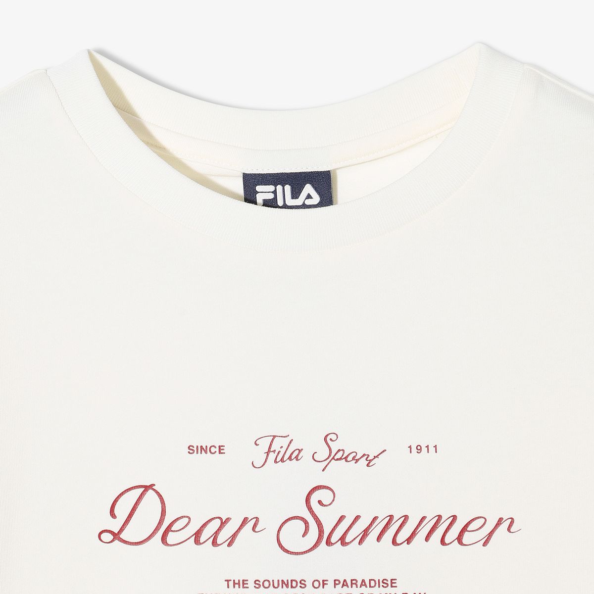 휠라(FILA) 셔링 반팔티(FS262RS01F017175)