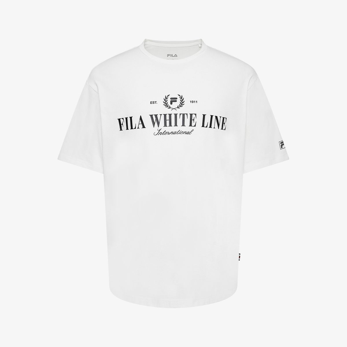 휠라(FILA) 테니스 COOL 소로나 그래픽 반팔티(FS262RS11X001191)