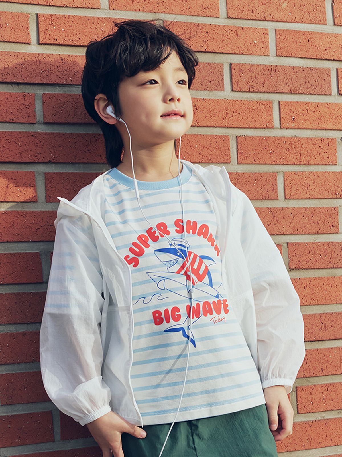 탑텐 키즈(TOPTEN KIDS) 공용 쿄니 COOL Air 코튼 T_MKG3TS3101