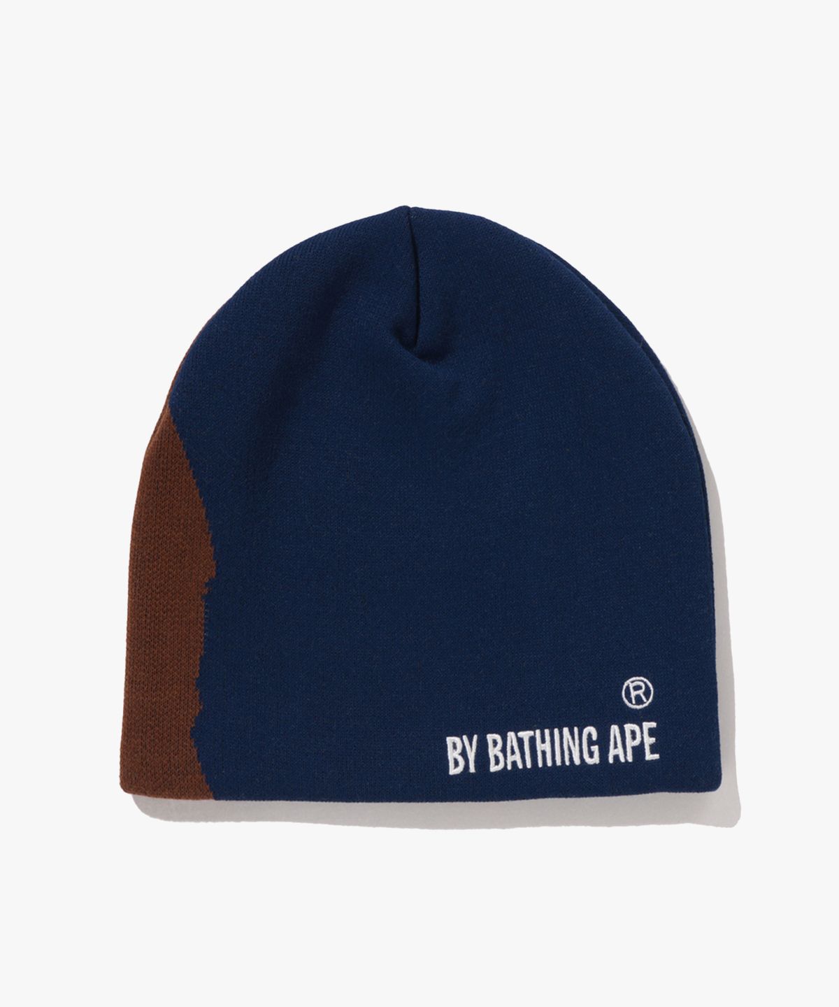 베이프(BAPE) 에이프 헤드 니트 캡(M) NAVY