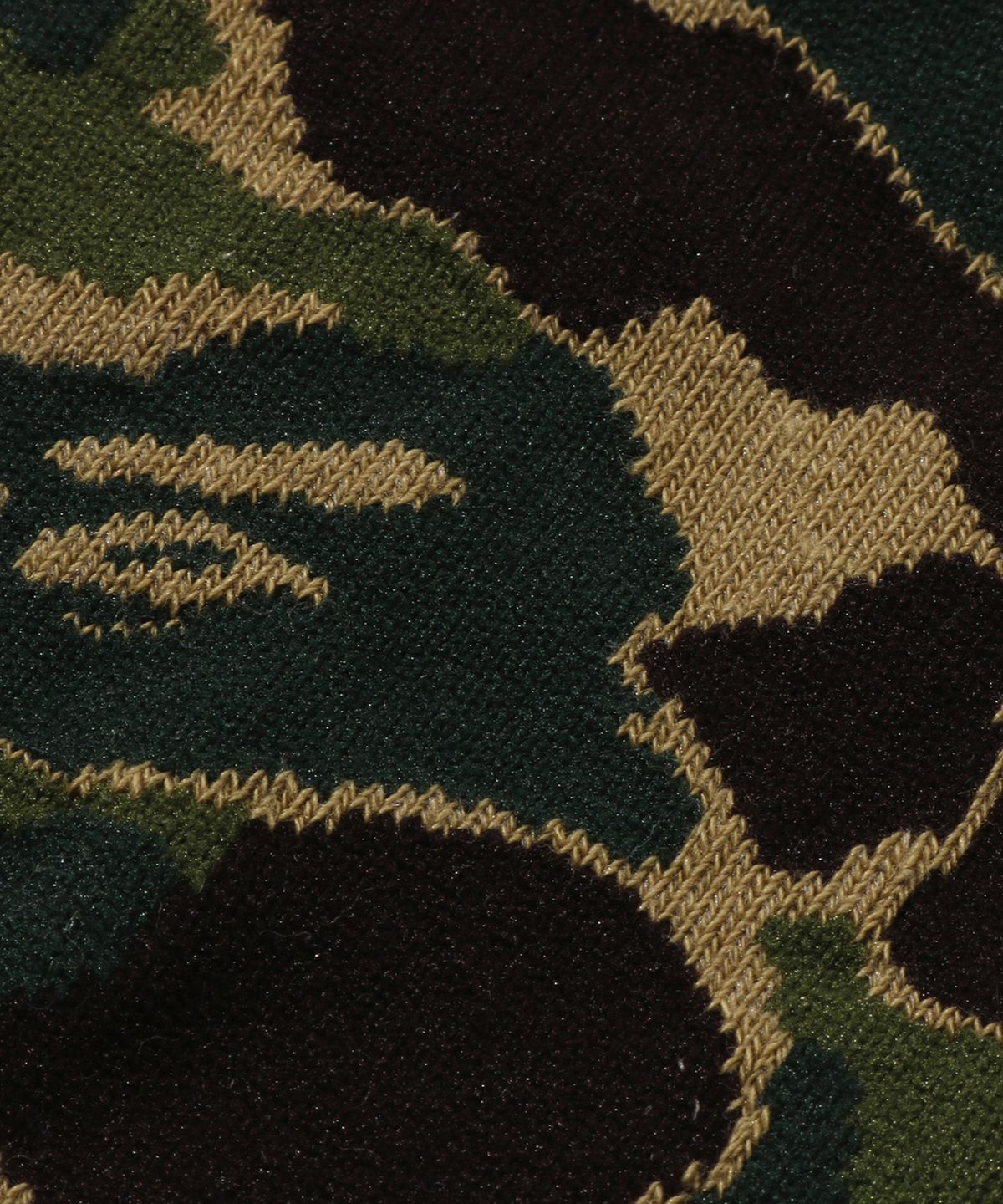 베이프 키즈(BAPE KIDS) ABC 카모 양말(KIDS) GREEN