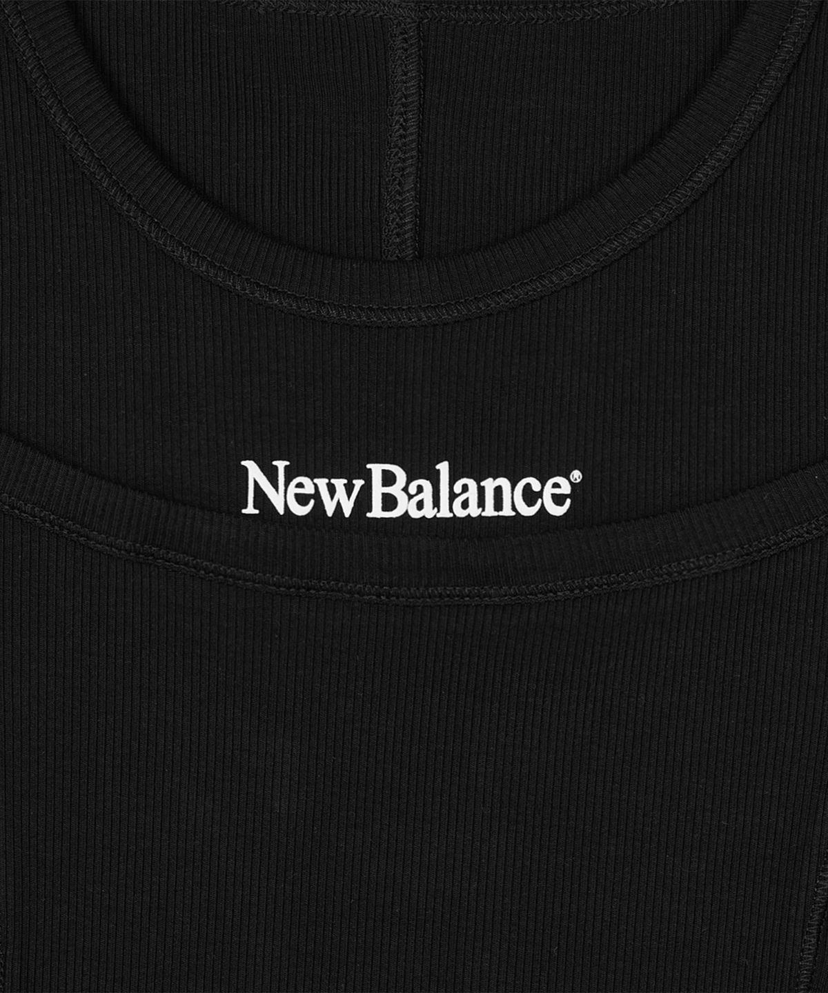뉴발란스(NEW BALANCE) NBNGG3W632 / WOMEN 골지 레이어드 나시티 (BLACK)