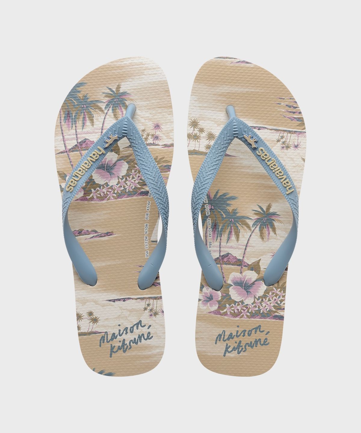 하바이아나스(HAVAIANAS) 하바이아나스 X 메종키츠네 탑 Beige