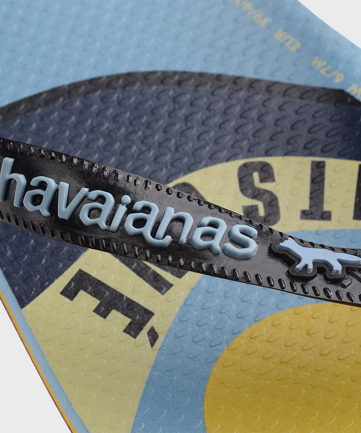하바이아나스(HAVAIANAS) 하바이아나스 X 메종키츠네 탑 Lavender Blue