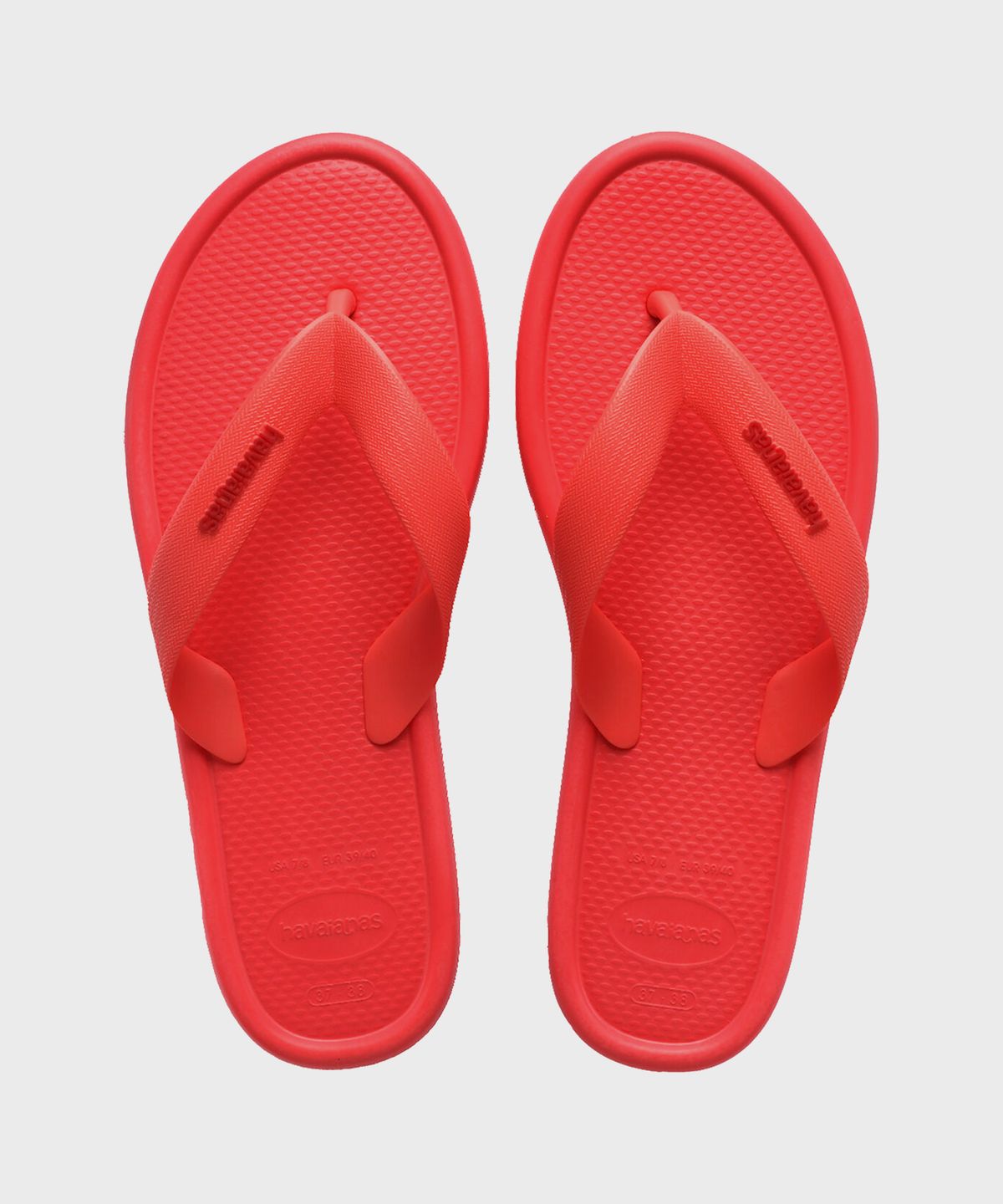 하바이아나스(HAVAIANAS) 퍼프드 업 플립플랍 Tropical Coral