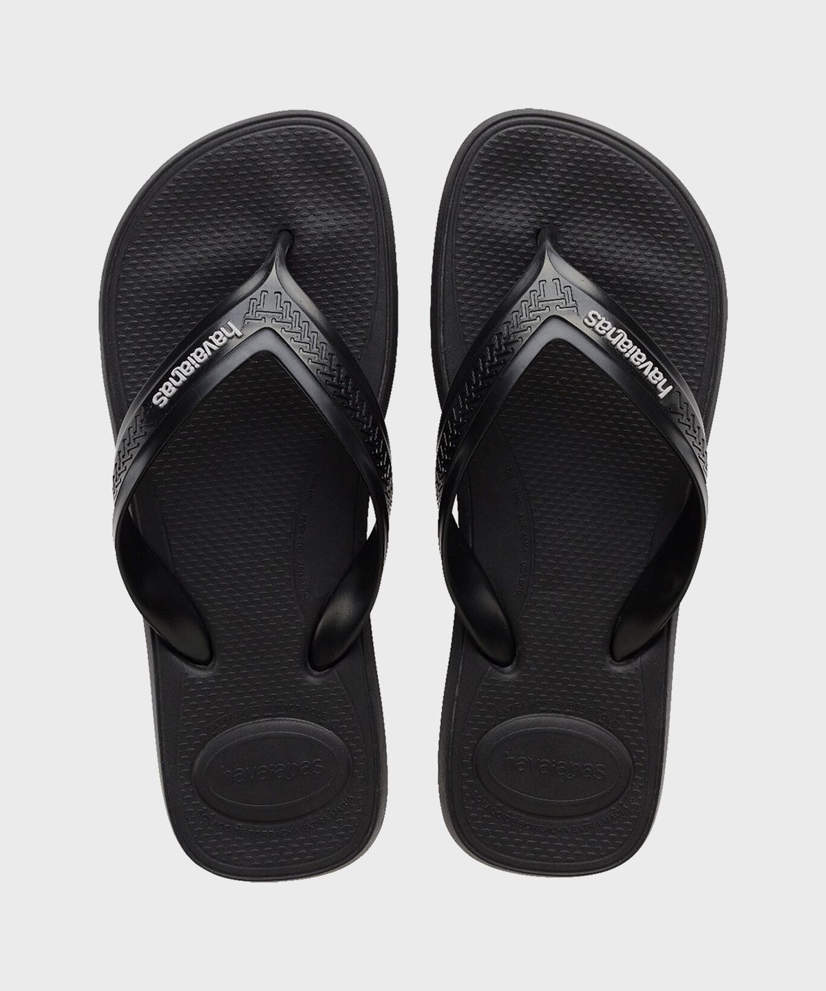 하바이아나스(HAVAIANAS) 탑 맥스 컴포트 플립플랍 Black