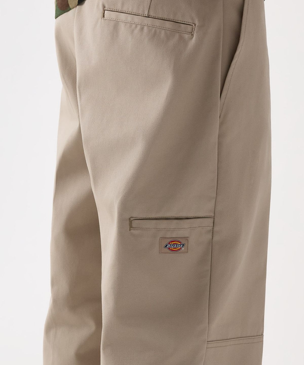 디키즈(DICKIES) 더블니 85283 루즈핏 워크팬츠 Khaki Gray