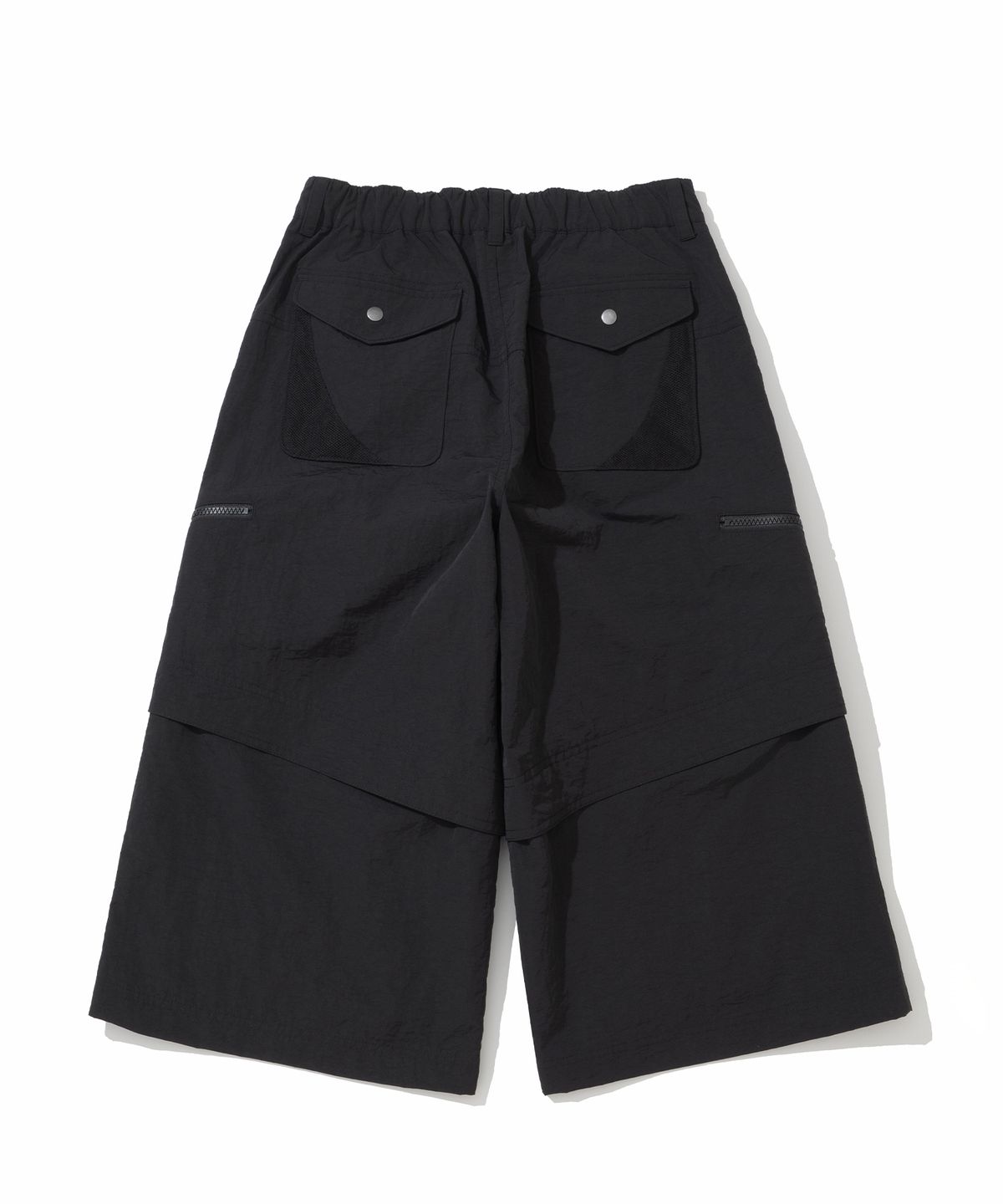 낫포너드(NOT4NERD) W Utility Mesh Panel Pants - Black