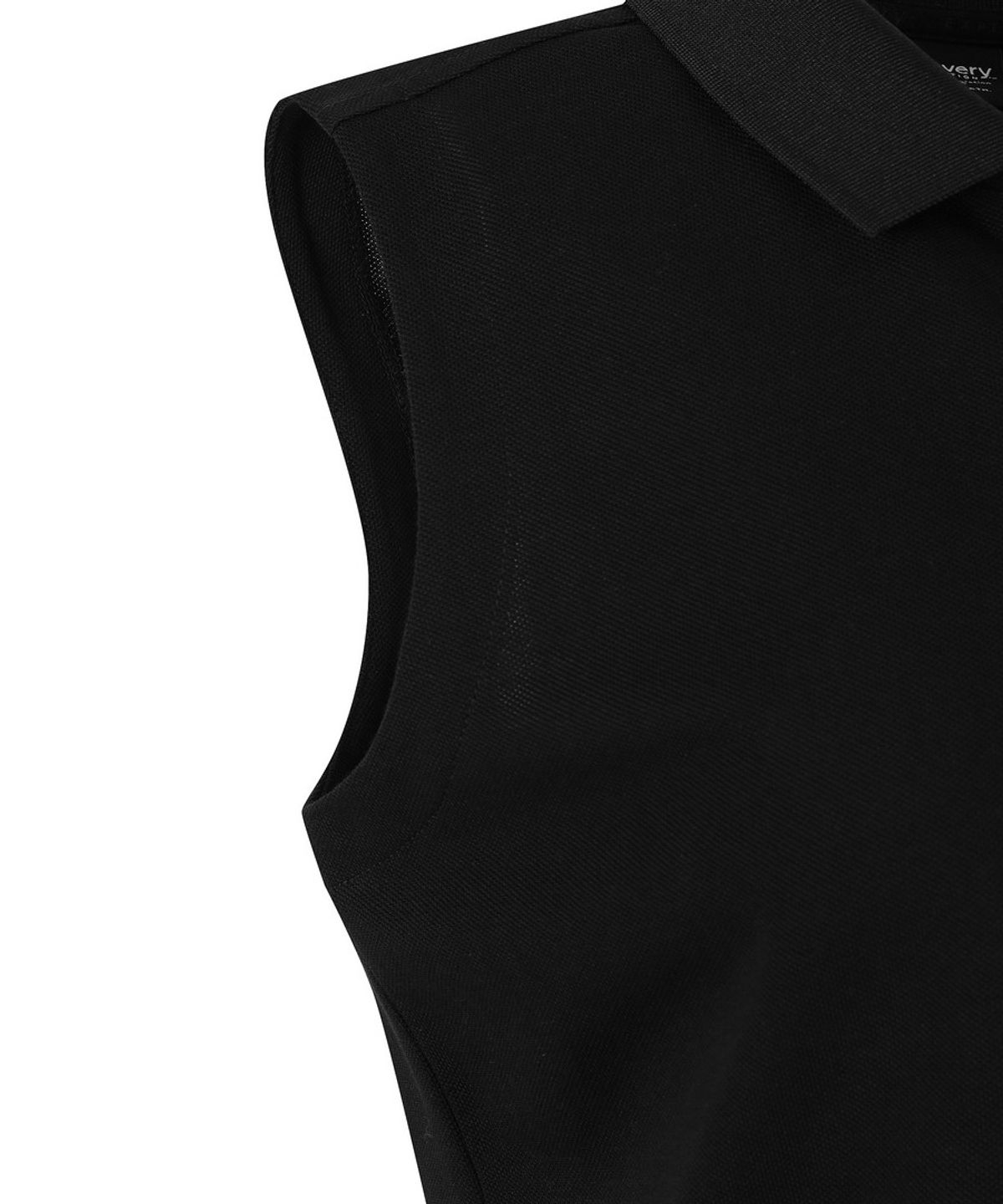 디스커버리 익스페디션(DISCOVERY EXPEDITION) 여성 슬리브리스 카라티 (BLACK)