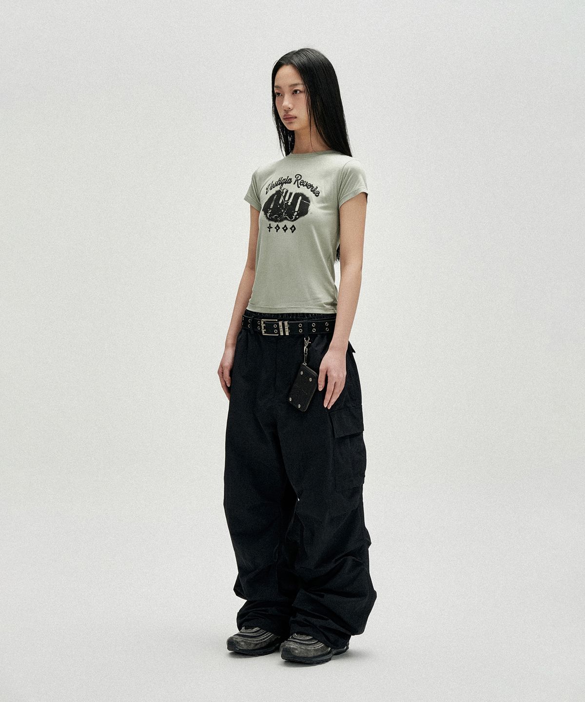 낫포너드(NOT4NERD) W Candle Residue T-Shirts - Mint