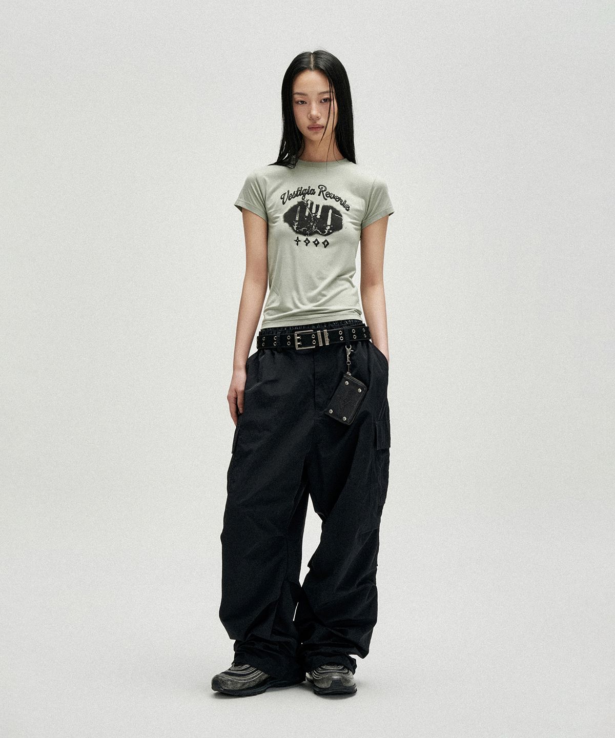 낫포너드(NOT4NERD) W Candle Residue T-Shirts - Mint