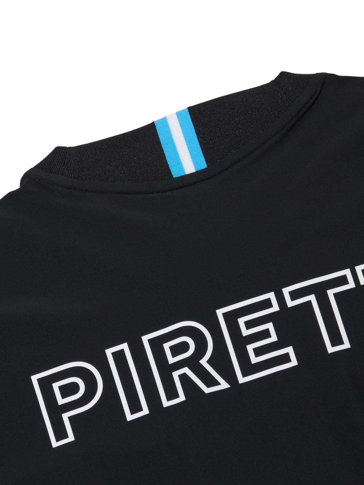 피레티(PIRETTI) 사보나 트리코트 라운드 티셔츠 M_Black